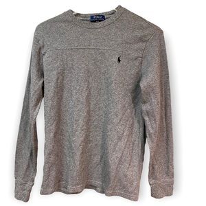 POLO by RALPH LAUREN Gray Long Sleeve Sweater XL Warm Designer Sweater